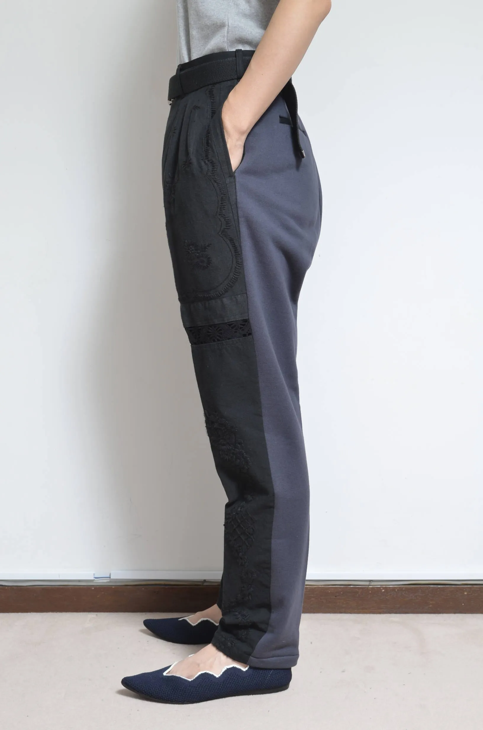 TABLE CLOTH SLACKS/BLK/02size