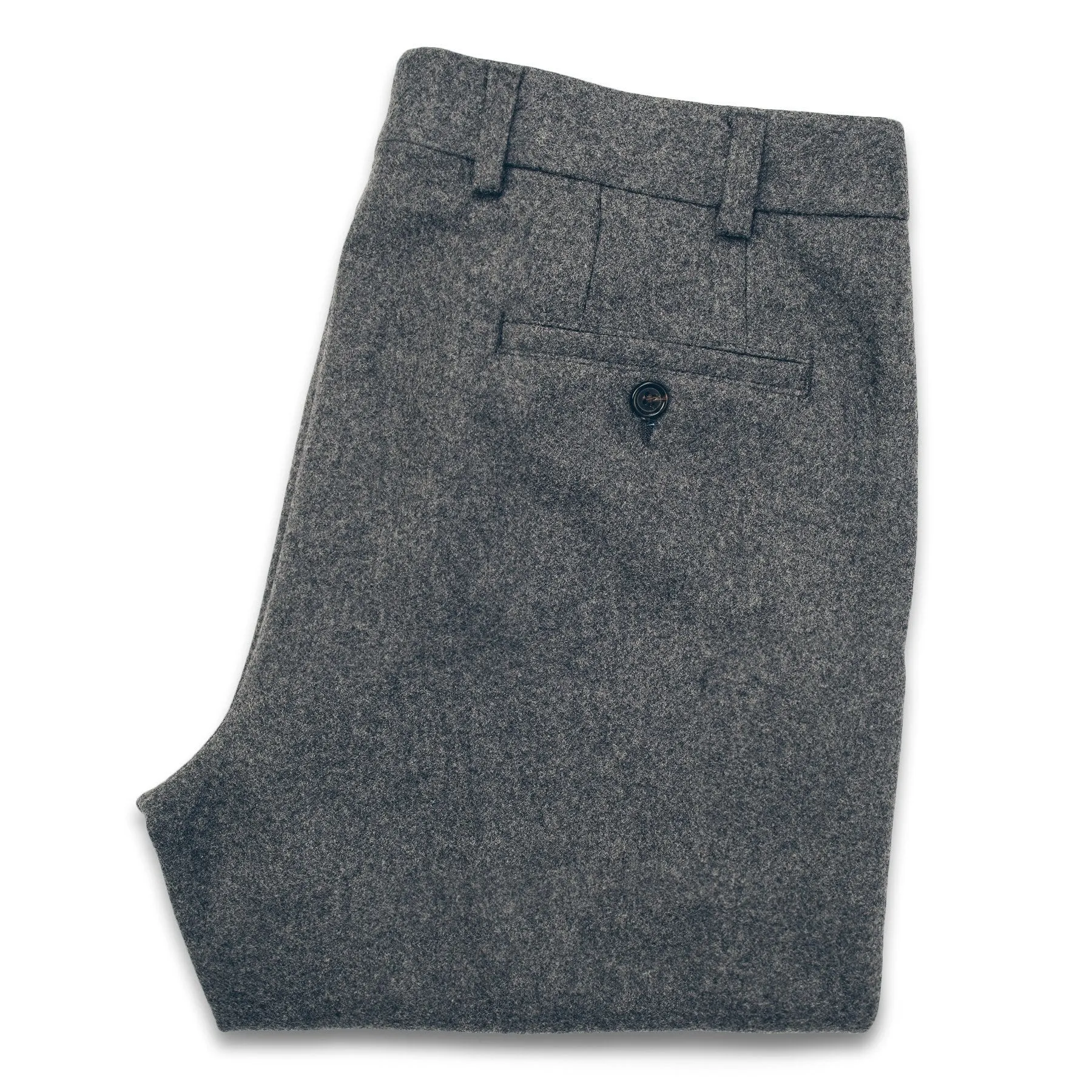 The Telegraph Trouser in Grey Wool