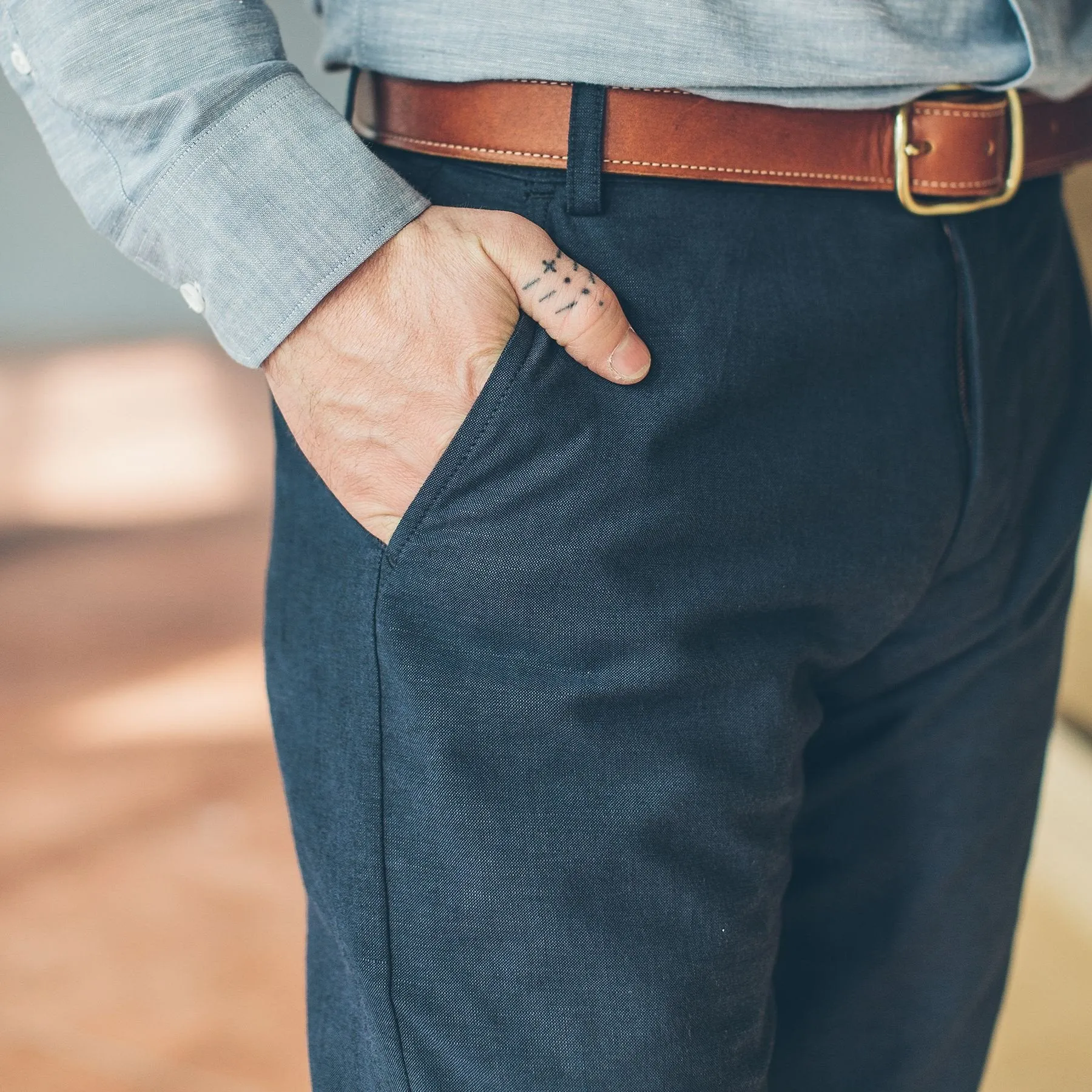 The Telegraph Trouser in Navy