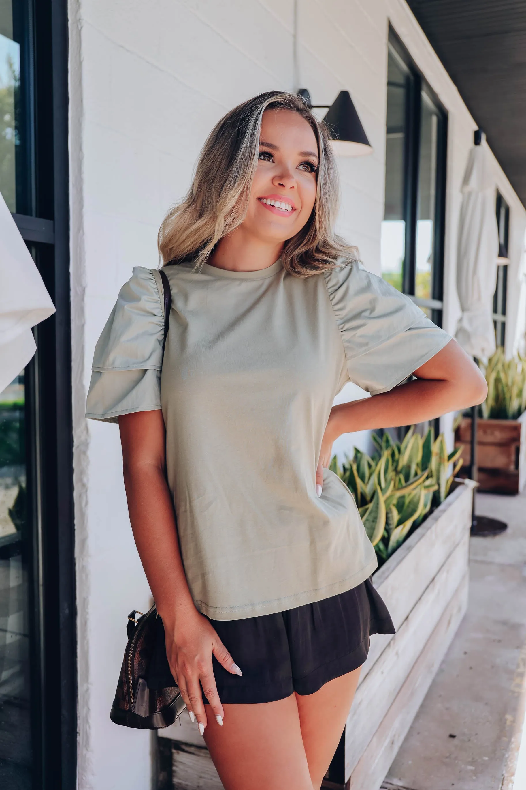 Tulip Puff Sleeve Top