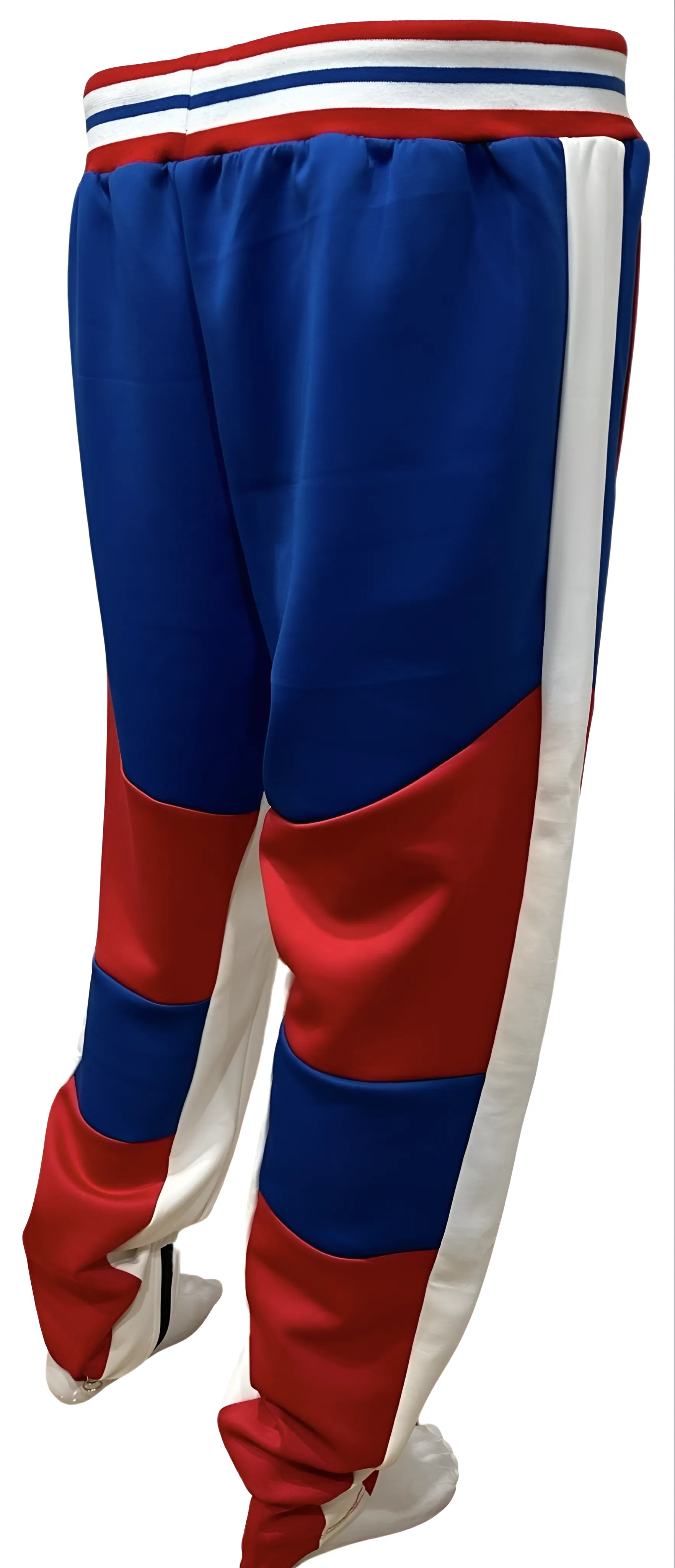 ^UCXX^ (BLUE-RED) TRACK PANTS (ACTIVEWEAR)